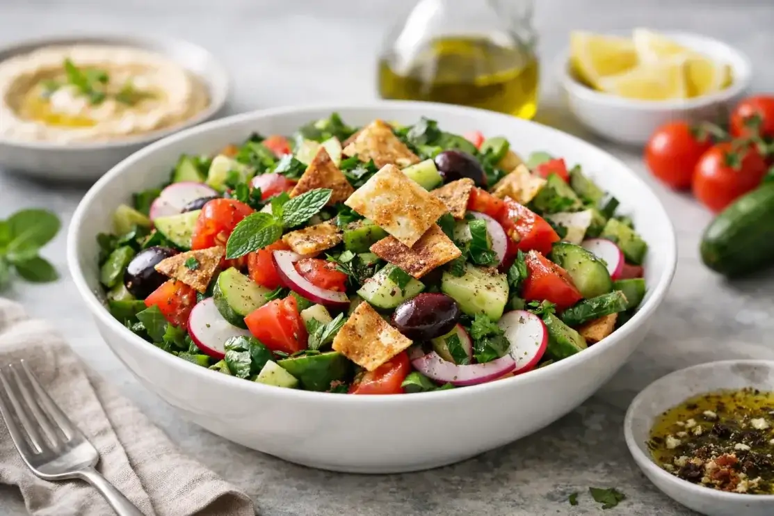 What Makes Fattoush Salad So Refreshing?